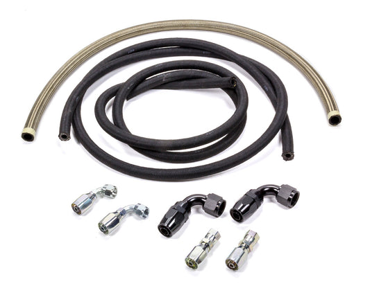 Power Steering Hose Kit - Hose Ends - Bell Housing Mounted Pump - Rack and Pinion - Kit