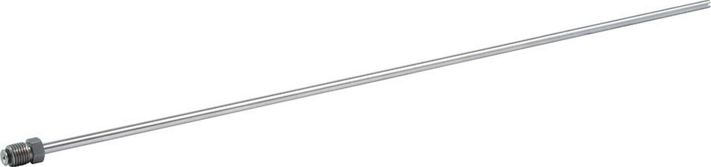 Brake Hard Line - 3/16 in Diameter - 8 in Long - 3/8-24 Flare Nuts - Stainless - Natural - Each