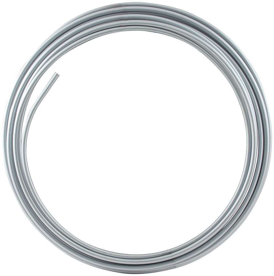 Fuel Line - 3/8 in - 25 ft - Steel - Zinc Oxide - Each