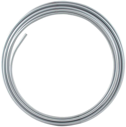 Fuel Line - 3/8 in - 25 ft - Steel - Zinc Oxide - Each