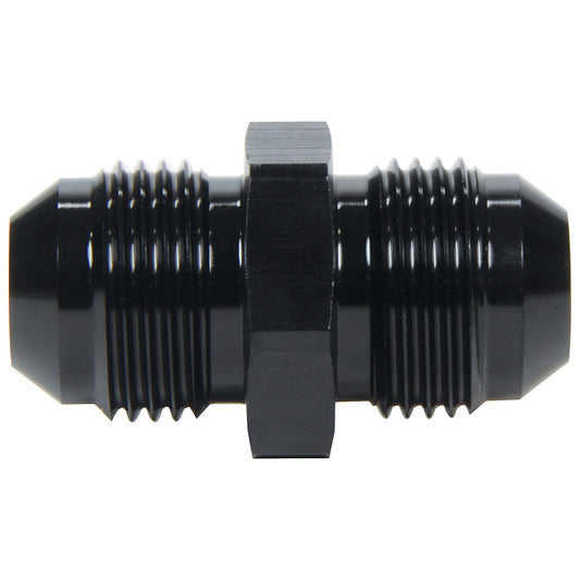 Fitting - Adapter - Straight - 3 AN Male to 3 AN Male - Aluminum - Black Anodized - Each
