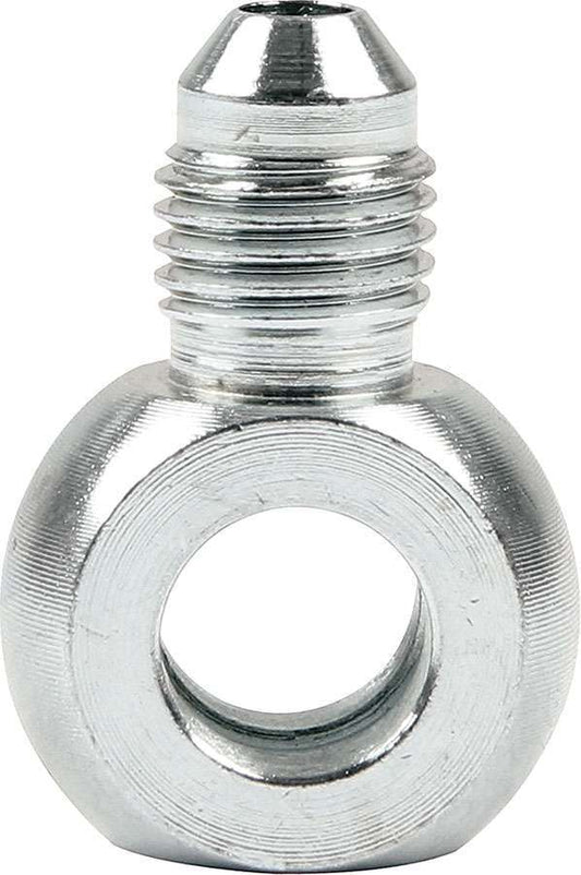 Fitting - Adapter Banjo - Straight - 3 AN Male to 3/8 in Banjo - Steel - Zinc Oxide - Pair