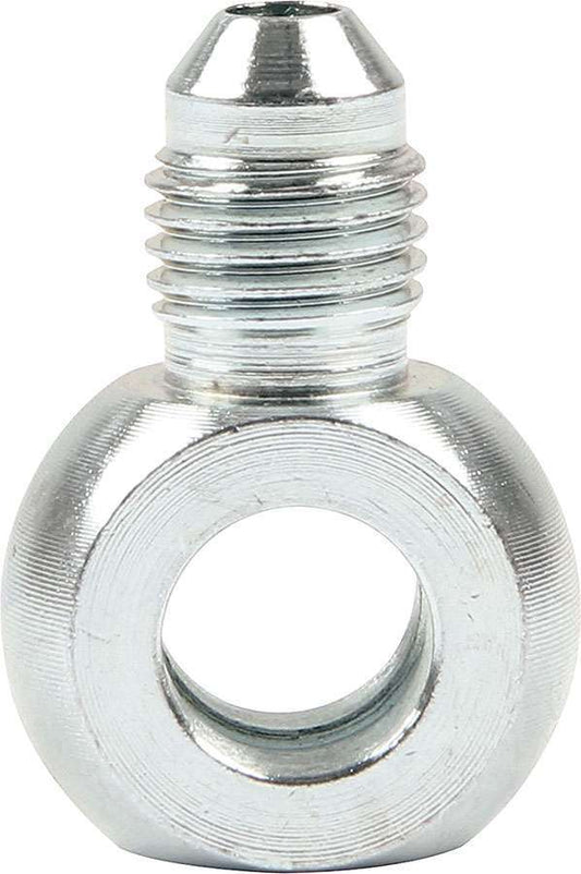Fitting - Adapter Banjo - Straight - 4 AN Male to 3/8 in Banjo - Steel - Zinc Oxide - Pair