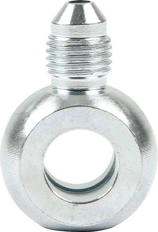 Fitting - Adapter Banjo - Straight - 3 AN Male to 10 mm Banjo - Steel - Zinc Oxide - Pair