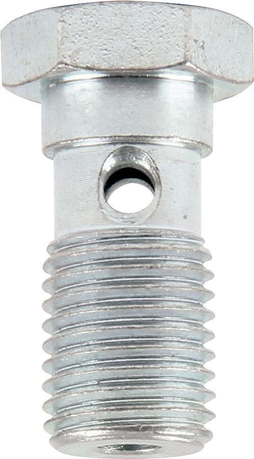 Banjo Bolt - Single Banjo - 7/16-20 in Thread - Steel - Zinc Oxide - Pair