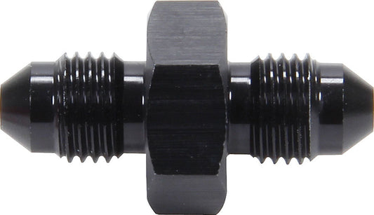 Fitting - Adapter - Straight - 3 AN Male to 3 AN Male - Aluminum - Black Anodized - Each