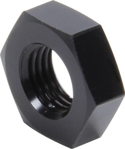 Bulkhead Fitting Nut - 3 AN - Aluminum - Black Anodized - Set of 10