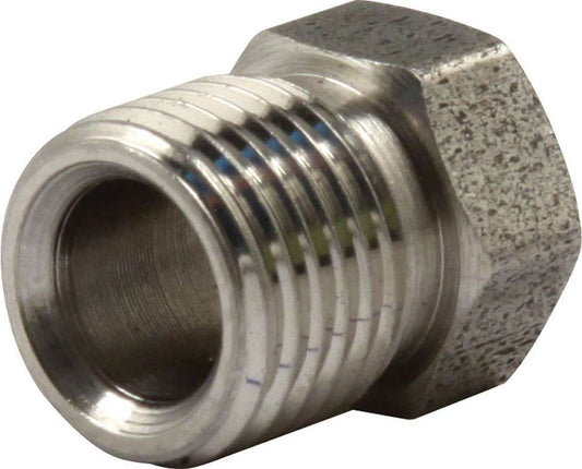 Fitting - Flare Nut - 7/16-24 in Inverted Flare Male - Stainless - Natural - 1/4 in Hardline - Set of 10