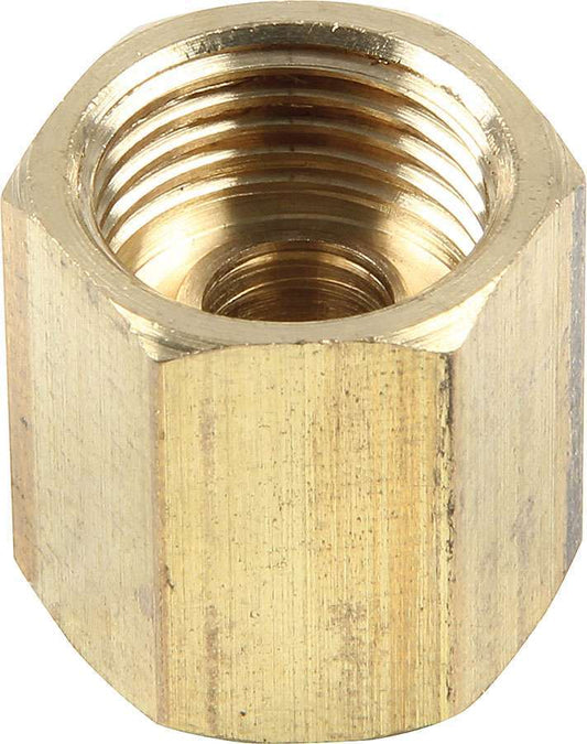 Fitting - Adapter - Straight - Dual 5/8-18 in Inverted Flare Female - Brass - Natural - Set of 4