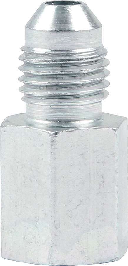 Fitting - Adapter - Straight - 1/8 in NPT Female to 4 AN Male - Steel - Zinc Oxide - Each