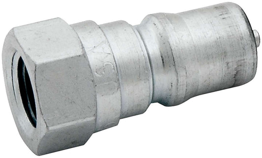 Fitting - Quick Disconnect - Male Half to 1/8 in NPT Female - Steel - Zinc Plated - Each
