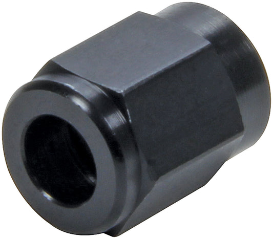 Fitting - Tube Nut - 3 AN - 3/16 in Tube - Aluminum - Black Anodized - Set of 20