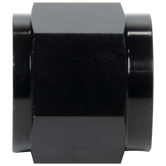 Fitting - Tube Nut - 8 AN - 1/2 in Tube - Aluminum - Black Anodized - Pair