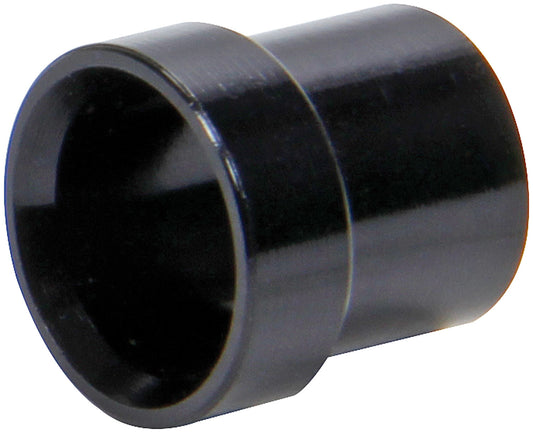 Fitting - Tube Sleeve - 6 AN - 3/8 in Tube - Aluminum - Black Anodized - Pair