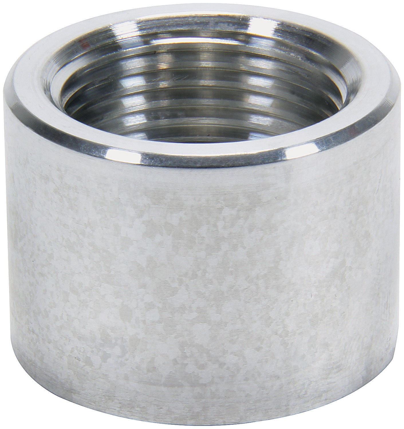 Bung - 1/2 in NPT Female - Weld-On - Aluminum - Natural - Each
