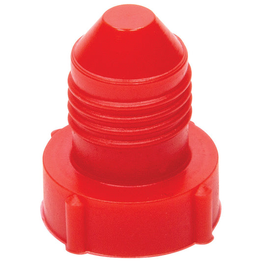 AN Dust Plug - 3 AN - Plastic - Red - Set of 20
