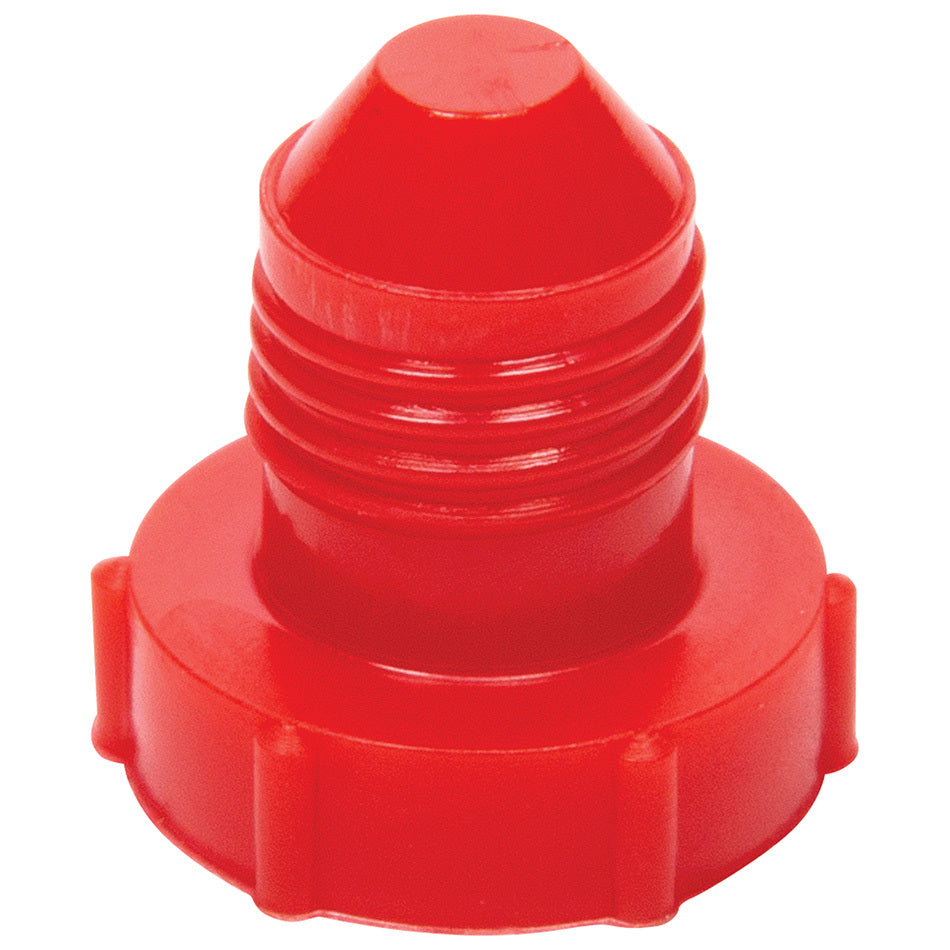 AN Dust Plug - 4 AN - Plastic - Red - Set of 20