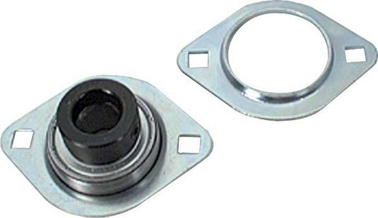 Flange Bearing - Steering Shaft - Floor / Firewall Mount - 3/4 in Spherical Bearing - Steel - Natural - Each