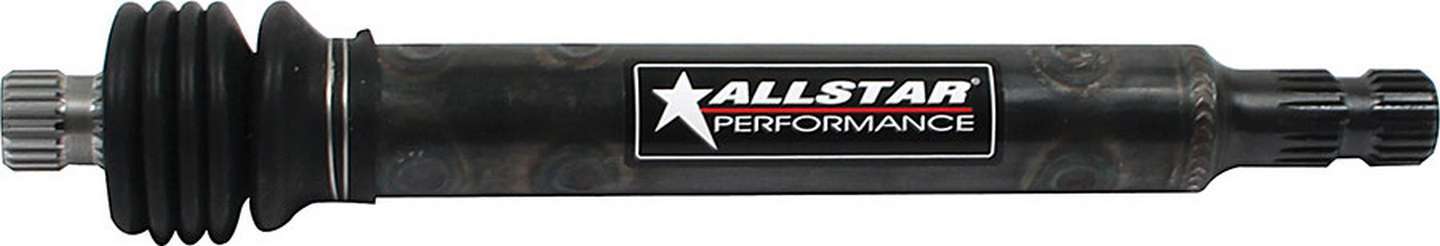 Steering Shaft - Collapsible - 13-1/2 in Long - 3/4-20 Spline - Collapses 3 in - Steel - Black Paint - Universal - Each