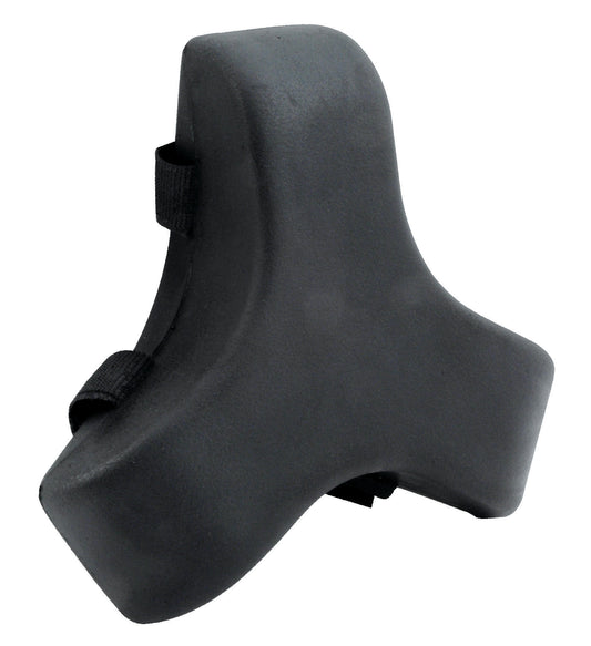 Steering Wheel Pad - Molded - Hook and Loop Attachment - Foam - Black - Each