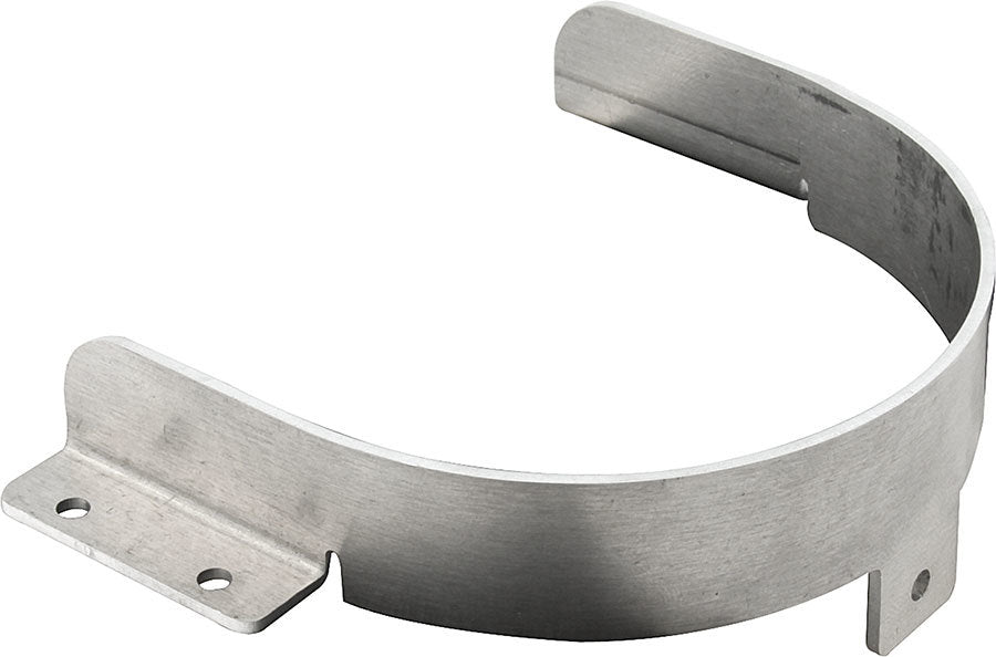 Heel Riser Bracket - 1 in Tall - Rivet-On - Aluminum - Natural - Each