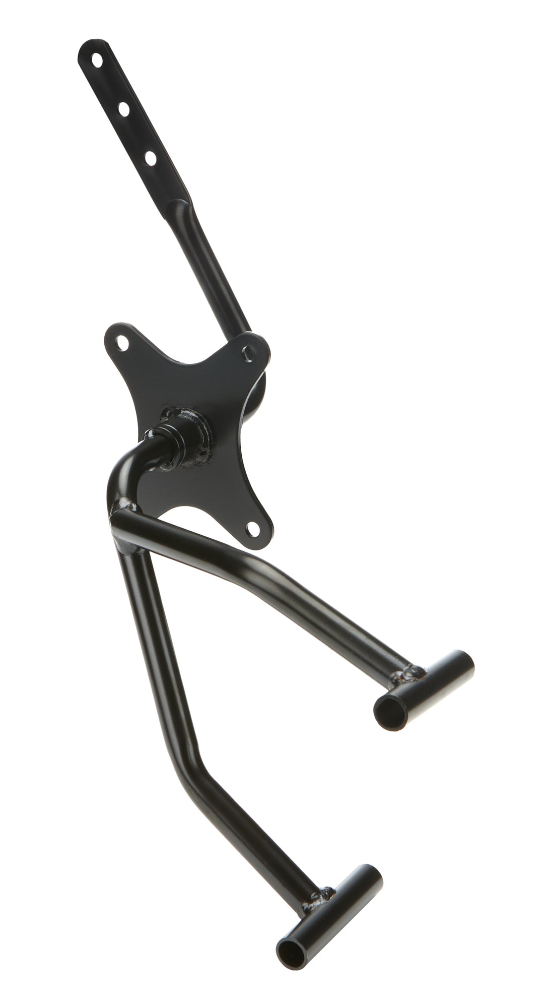 Pedal Assembly - Gas - Straight Foot Box Mount - Tubular - Steel - Black Powder Coat - Universal - Each