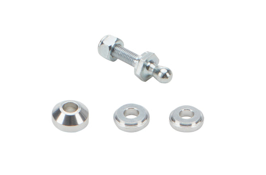 Throttle Lever Stud - Quick Disconnect - Ball Joint - 5/16 in Ball - Steel - Zinc Plated - Universal - Each