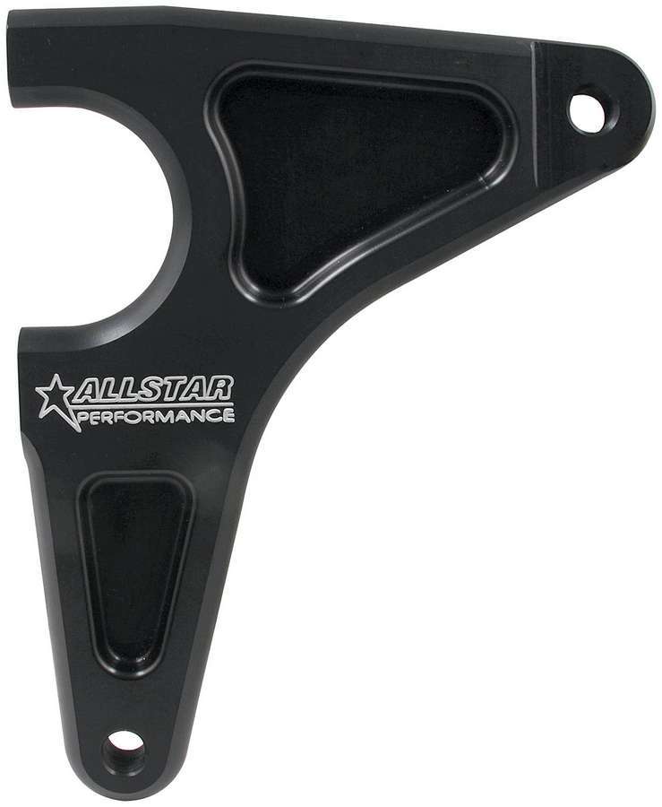 Steering Arm - Solid Combo - Driver Side - 3-1/4 in Bolt Span - 1.000 in Tie Rod Centerline - Aluminum - Black Anodized - Sprint Car - Each