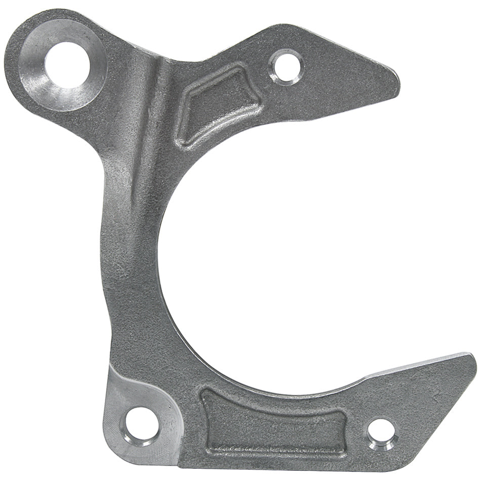 Brake Caliper Bracket - Front - Driver Side Mount - Bolt-On - Steel - GM Metric Caliper - Allstar Mustang ll / GM Metric Spindle - Each