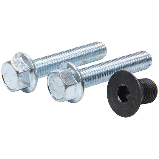 Spindle Hardware - 5/8-18 in Thread - 1/2-13 in Thread - One 1 in Long Allen Head Bolt - Two 3 in Long Hex Head Bolt - Steel - Natural - Allstar 3 Piece Spindles - Kit