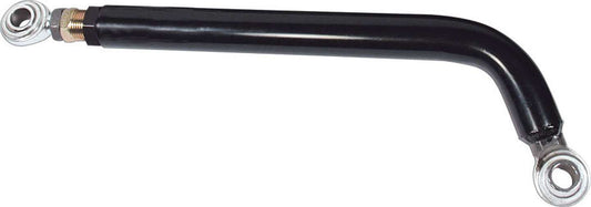 Panhard Bar - J-Style - Adjustable - 17.5 to 19.5 in Long - Spherical Rod Ends - Steel - Black Powder Coat - Universal - Each