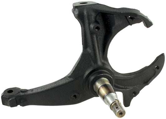 Spindle - Stock Pin Height - Driver Side - Forged Steel - Black Paint - GM G-Body - Each