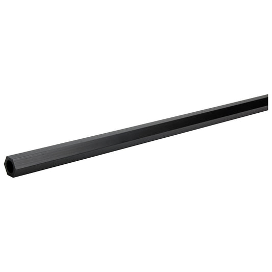 Suspension Tube - 7/8 in Hex - 72 in Long - Unthreaded - Aluminum - Black Anodized - Each