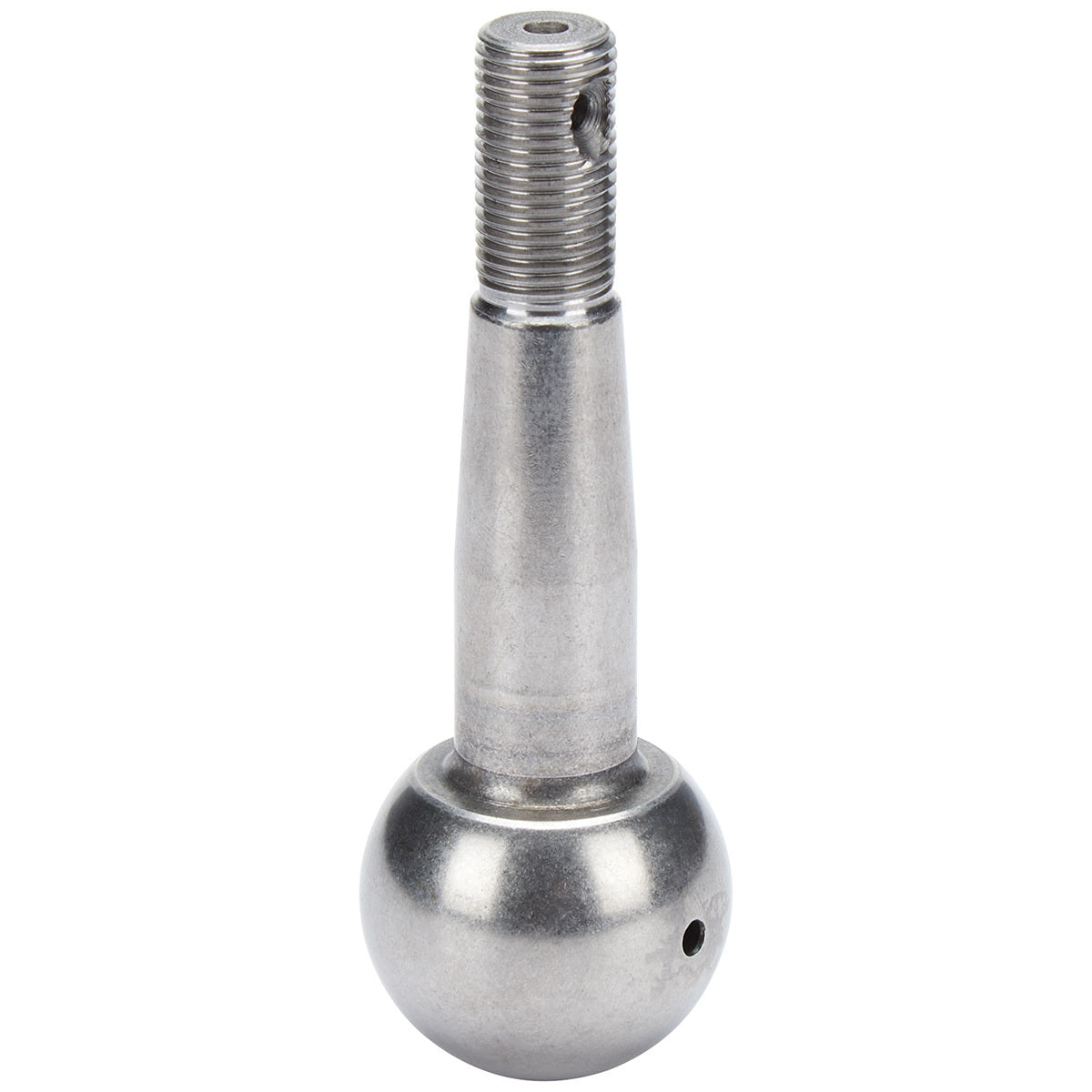 Ball Joint Stud - Low Friction - 1.500 in/ft Taper - 4.34 in Long - Plus 0.5 in Extended Length - 1.5 in Ball - 9/16-18 in Thread - Steel - Natural - Each