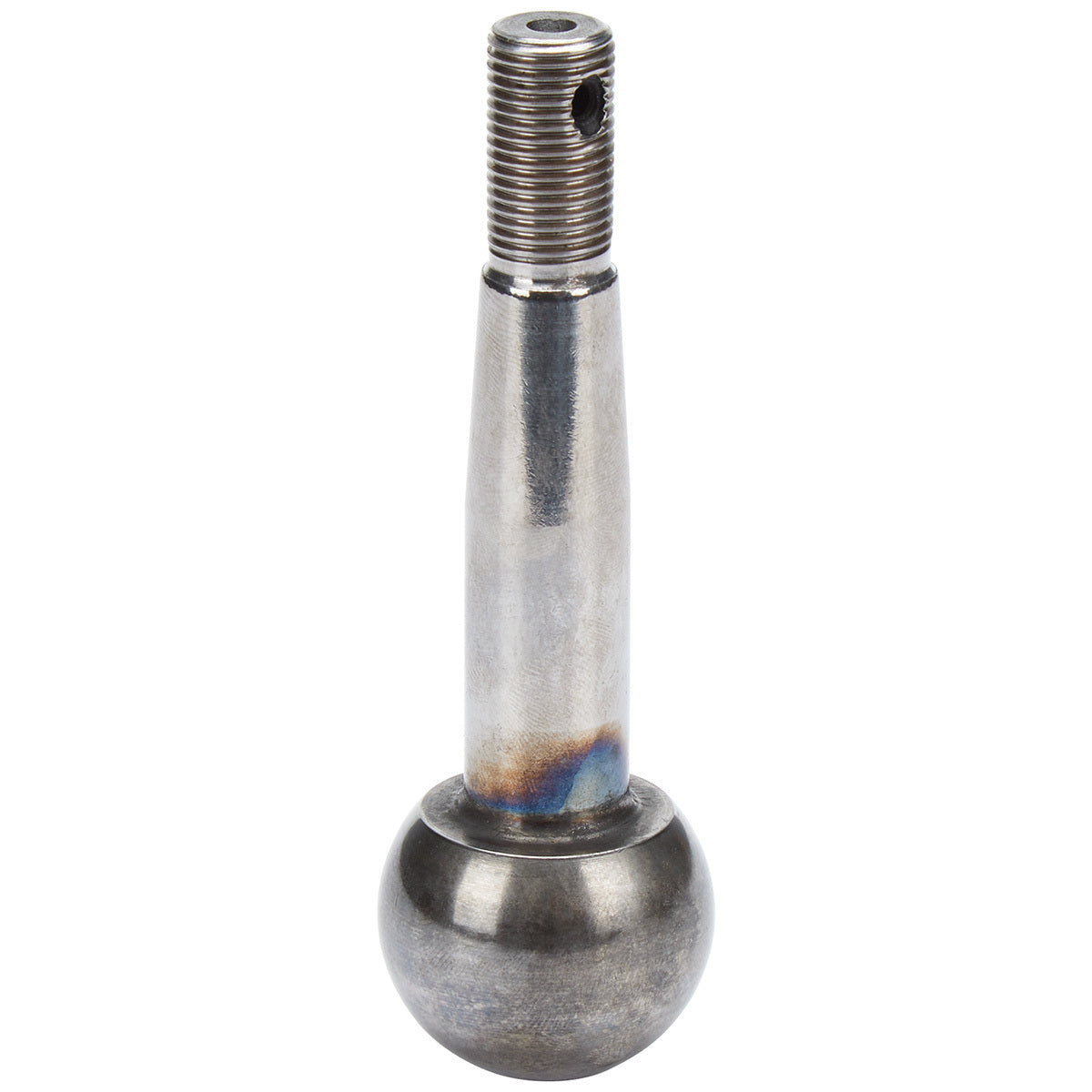 Ball Joint Stud - 1.500 in/ft Taper - 4.84 in Long - Plus 1 in Extended Length - 1.5 in Ball - 9/16-18 in Thread - Steel - Natural - Each