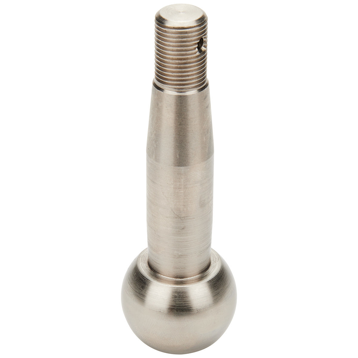 Ball Joint Stud - 1.500 in/ft Taper - 4.33 in Long - Plus 0.5 in Extended Length - 1.5 in Ball - 5/8-18 in Thread - Steel - Natural - Each