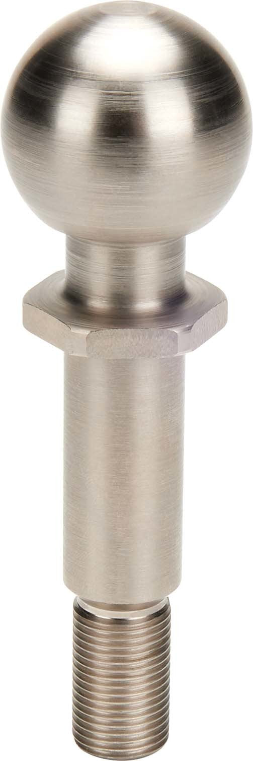 Ball Joint Stud - 1 in - 4.84 in Long - 1.5 in Ball - 5/8-18 in Thread - Steel - Natural - Each