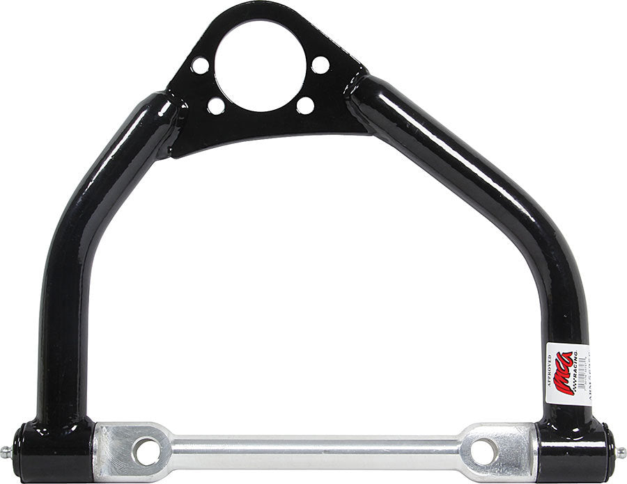 Control Arm - Tubular - Passenger Side - Upper - 8.000 in Long - IMCA Approved - Aluminum - Black Powder Coat - Universal - Each