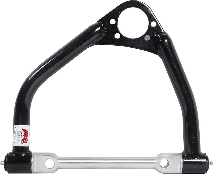 Control Arm - Tubular - Driver Side - Upper - 8.500 in Long - IMCA Approved - Aluminum - Black Powder Coat - Universal - Each