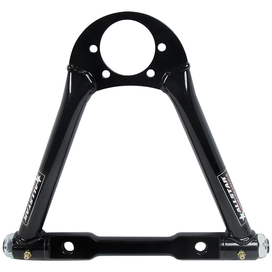 Control Arm - Tubular - Upper - 9.000 in Long - Bolt-In Ball Joint - Aluminum / Steel - Black Powder Coat - Universal - Each