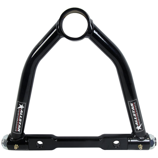 Control Arm - Tubular - Upper - 7.500 in Long - 10 Degree Screw-In Ball Joint - Aluminum / Steel - Black Powder Coat - Universal - Each