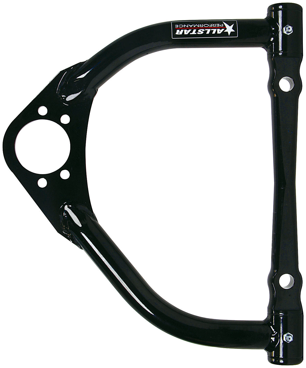 Control Arm - Tubular - Upper - Drivers Side - 10.000 in Long - Bolt-In Ball Joint - Steel - Black Powder Coat - GM G-Body 1978-88 - Each