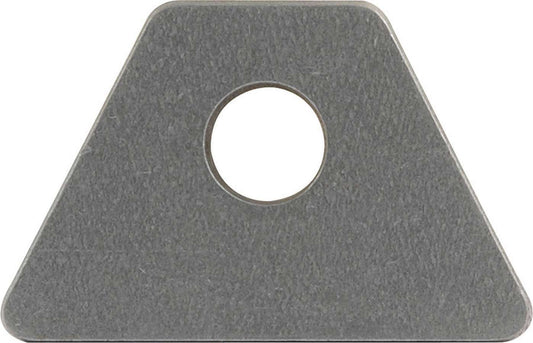 Chassis Tab - Seat Tab - Flat - 1/2 in Mounting Hole - 1/4 in Thick - Steel - Natural - Set of 4