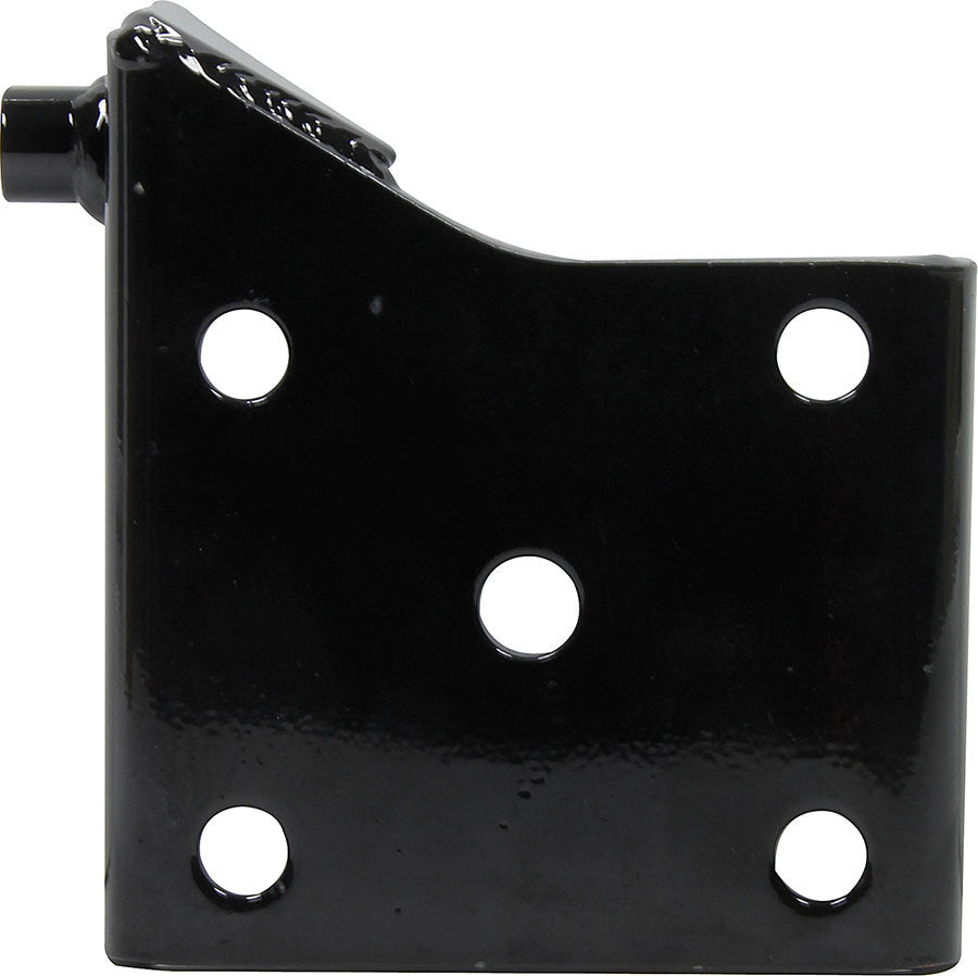 U-Bolt Pad - 3 x 3-1/2 in Mounting Square - 1/2 in Mounting Holes - 5/8 in Center Hole - Driver Side - Steel - Black Paint - Each