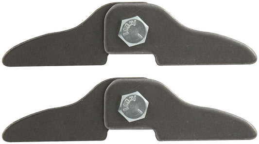 Header Tab Kit - 4 Tabs / 2 Bolt / 2 Lock Nuts - Steel - Natural - Set of 25