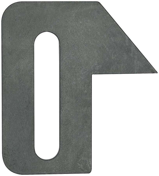 Trailing Arm Bracket - Frame Mount - Weld-On - Adjustable - 3/4 in Slot - Steel - Natural - Each