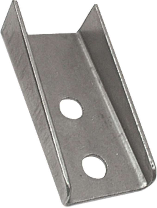 Fuel Cell Mount - Weld-On - 3/8 in Holes - 3 in Long - Steel - Natural - Universal - Set of 25