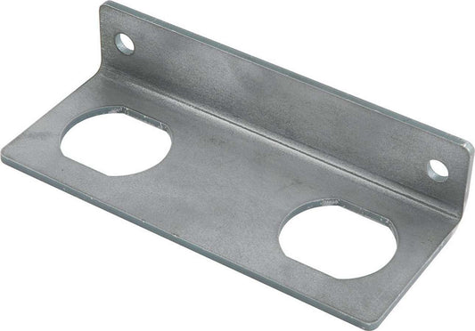 Charging Post Bracket - Remote - Two Double D Holes - 90 Degree - Steel - Natural - Each