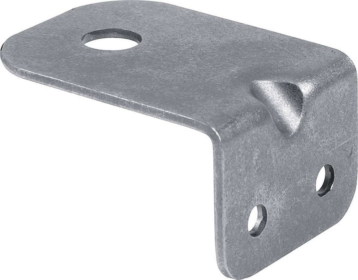 Hood Pin Bracket - Bolt-On - 1/2 in OD - 3/32 in Thick - Steel - Natural - Each