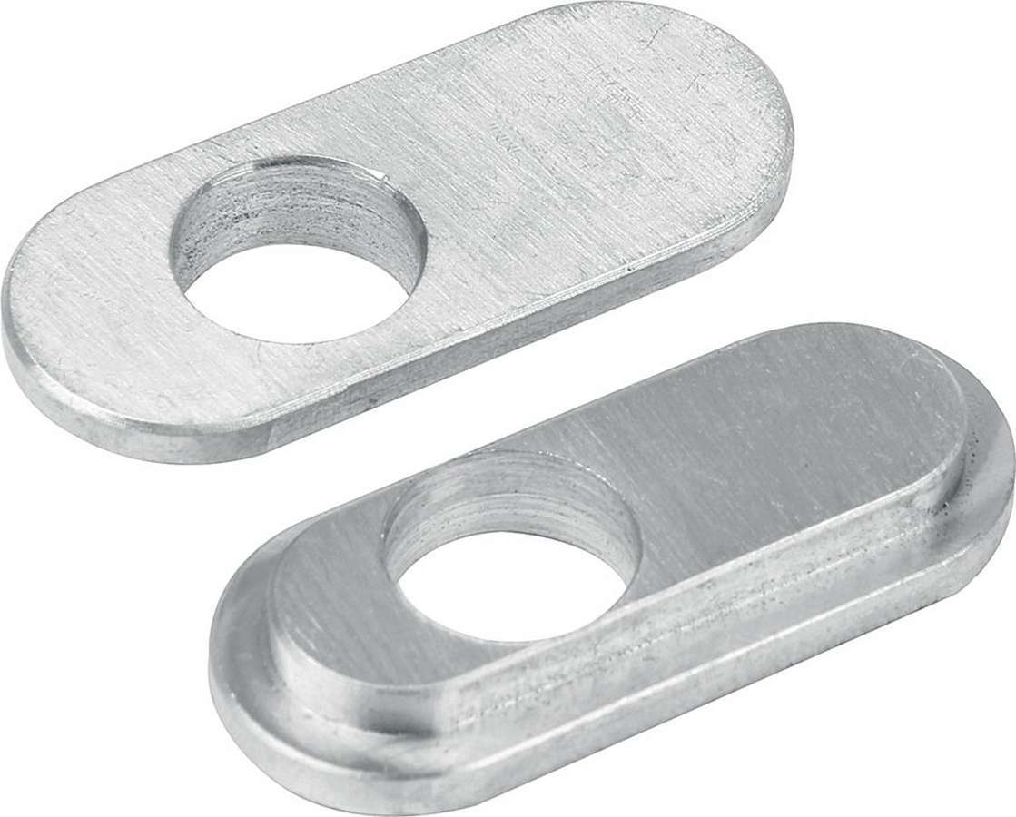 Control Arm Caster Slug - 1/2 in ID Hole - 1/4 in Offset - Aluminum - Natural - Slotted Upper Control Arm Brackets - Each